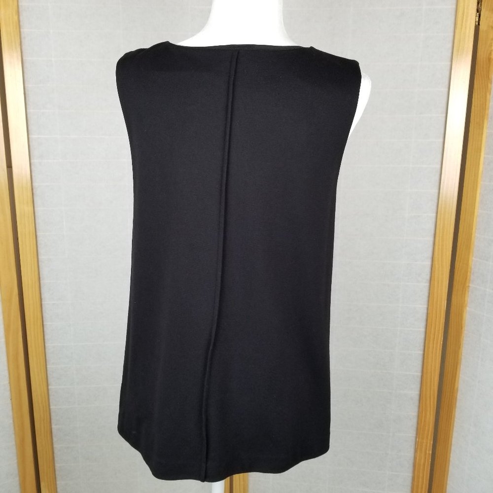 Dkny Solid Black Knit Top - image 5